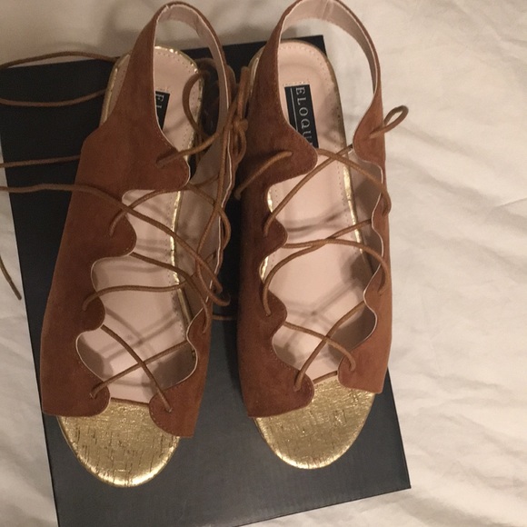 Brand New Eloquii Wedge sandles - Picture 3 of 3